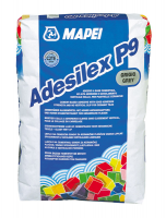 Mapei Клей для укладки керамической плитки Adesilex P9, серый, 25 кг