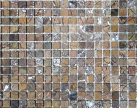 Мраморная мозаичная смесь Radical Mosaic Forest Brown N/M