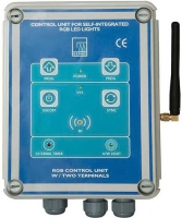 Блок(Щит) управления прожекторами (подсветкой) Gemas центральный (со встроенным PCB), 2 терминала