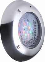 Прожектор светодиодный под плитку с оправой из нерж. стали Astral LumiPlus S-LIM 2.11 S.S. trim / RGB