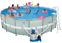 Каркасный бассейн INTEX круглый Ultra Frame 549х132 см (комплект), артикул 26332/28332/54926