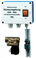 Блок(Щит) управления переливом для скиммерного бассейна OSF SNR-1609, с магнит. клапаном 1/2' 12В, 220 В