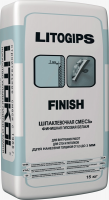 Litokol Шпатлевка LITOGIPS FINISH, цвет белый, мешок 15 кг