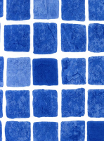 Пленка с рисунком для бассейна 'Мозаика неразмытая' ширина 1,65 м Alkorplan 3000 Persia Blue