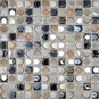 Стеклянная мозаичная смесь Vidrepur Elements Aura Classic Blend (на сетке)