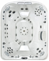 СПА бассейн Jacuzzi Premium J 495 279x229x104 (117) см чаша Opal обрамление Silver Wood (с доп. изоляцией)