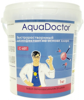 Aquadoctor хлор-шок C60T 1кг в таблетках