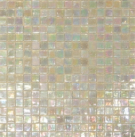 Мозаика стеклянная однотонная JNJ Ice Jade 15x15, 295х295 мм IA 12, на сетке, лист 0.087 кв.м