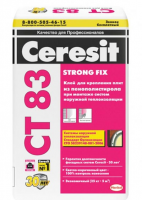 Ceresit Клей CT 83, для плит из пенополист., 25 кг