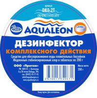 Aqualeon Дезинфектор МСХ КД таблетки 200 г (1 таблетка)