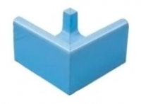 Переливной лоток керамический K4 голубой, наружный угол