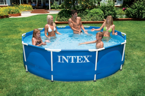 Каркасный бассейн INTEX круглый Metal Frame 305х76 см, артикул 28200/56997
