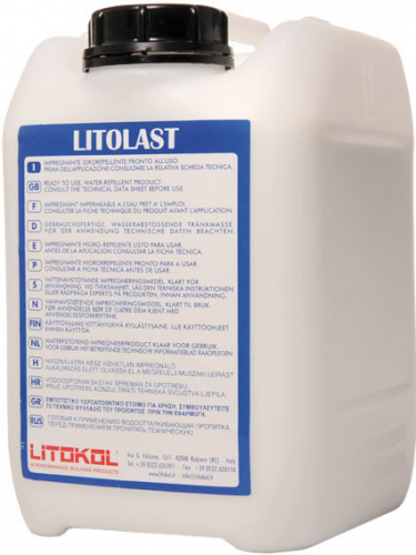 Litokol Пропитка водоотталкивающая LITOLAST, цвет белый, канистра 20 кг