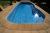 Композитный бассейн Admiral Pool Гибралтар 12х4,3 м глубина 1,05-2,05 м (синий)