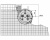 Передняя панель (закладная) противотока Pahlen JET SWIM 2000 78 м3/ч (1302000)