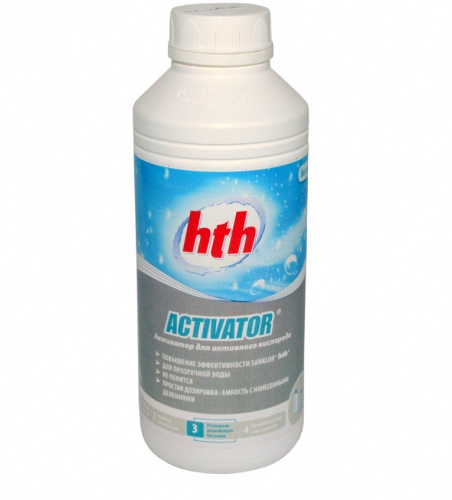 hth Активатор для таблеток активного кислорода 1 л