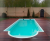 Композитный бассейн Ocean premium Классик 8538 8.5x3.85x1.5 м цвет: капучино