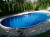 Морозоустойчивый бассейн Azuro овальный 405DL, 7,3х3,7х1,2 м premium