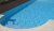 Бордюр для бассейна 25м х 27,5см Elbe UltimateBORDER (голубая)