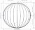 Мобильный павильон AZURO круглый диаметр 4,9 м, высота 2,6 м