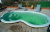 Композитный бассейн Ocean premium Бриз 4.2x2.5x1.5 м цвет: атлантик