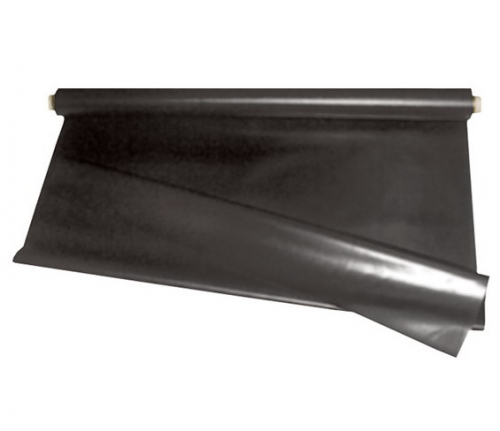 Пленка для пруда ПВХ черная Ergis 1.0 мм, 6 x 25 м
