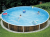 Морозоустойчивый бассейн Azuro круглый 403DL, 5,5х1,2 м basic