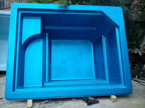 Композитный бассейн Ocean premium Поло 3х2,4х1,5 м цвет: графит
