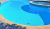 Бордюр для бассейна 25м х 27,5см Elbe UltimateBORDER (голубая)