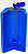 Емкость вертикальная Rostok(Росток) Т 100 синий с лопастной мешалкой