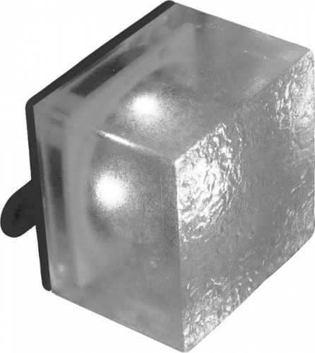 Прожектор светодиодный под плитку с оправой из ABS-пластика Tector Block 1 диод, 1 Вт, 12 В, белый, IP68