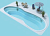 Композитный бассейн Continental Pools Гурон 12x4,5x2 м цвет Голубой