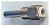 Гильза для датчика температуры хромированая латунь, длина 65 мм, 1/2' НР