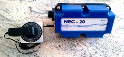 Система бесхлорной дезинфекции Necon NEC-20 П для бассенов до 20 куб.м