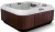 Мини СПА бассейн Jacuzzi Premium J 315 193x168x81 см чаша Silver Pearl обрамление Roasted Chesnut (с музыкой)