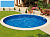 Морозоустойчивый бассейн Ibiza круглый глубина 1,2 м диаметр 5 м, голубой