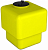Емкость горизонтальная Rostok(Росток) Agro 120 желтый (бак промывной)