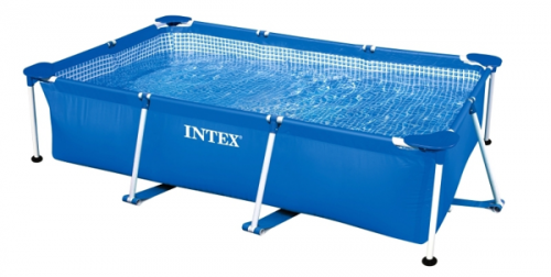 Каркасный бассейн INTEX прямоугольный Rectangular Frame 220х150х60, артикул 28270/58983