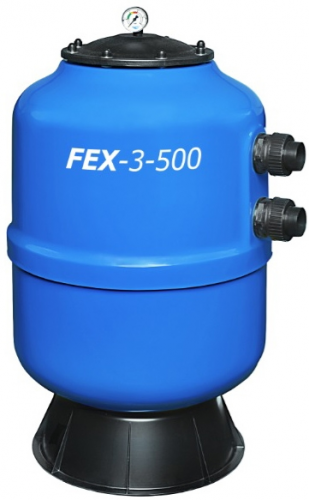 Фильтр песочный Behncke FEX-3 д. 600х1000 мм, подключение 1 1/2' (с манометром)