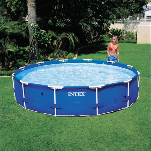 Каркасный бассейн INTEX круглый Metal Frame 305х76 см, артикул 28200/56997