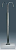 Душевая стойка сдвоенная с автоматическим клапаном, высота 2.35 м