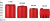 Емкость горизонтальная Rostok(Росток) ЭВГ КАС 5000 красный