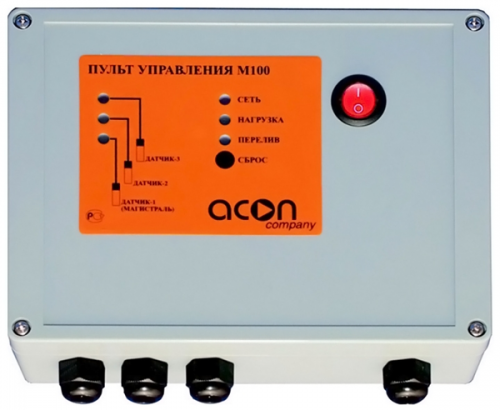 Блок(Щит) управления переливом для переливной емкости Acon Aquacontrol М100
