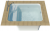 Композитный бассейн Ocean standart Аврора 3х2,4х1,5 м цвет: лазурь