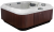 Мини СПА бассейн Jacuzzi Premium J 315 193x168x81 см чаша Porcelain обшивка Roasted Chesnut (с доп.изоляцией)