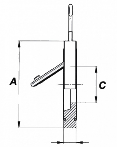 Обратный клапан 225 мм Coraplax (2710225)
