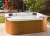 Мини СПА бассейн Jacuzzi Premium J 315 193x168x81 см чаша Silver Pearl обшивка Silver Wood