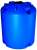 Емкость вертикальная Rostok(Росток) TR 10000 синий