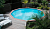 Деревянный бассейн Watermann Azteck круглый д.4.4 м, глубина 1.4 м, частично заглубляемый