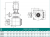 Высокопроизводительный насос с префильтром Bombas PSH FDN 130 V, 131 куб.м/ч, Н=10, 380В
